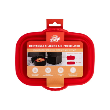 Cook Easy Rectangular Silicone Air-Fryer Liner